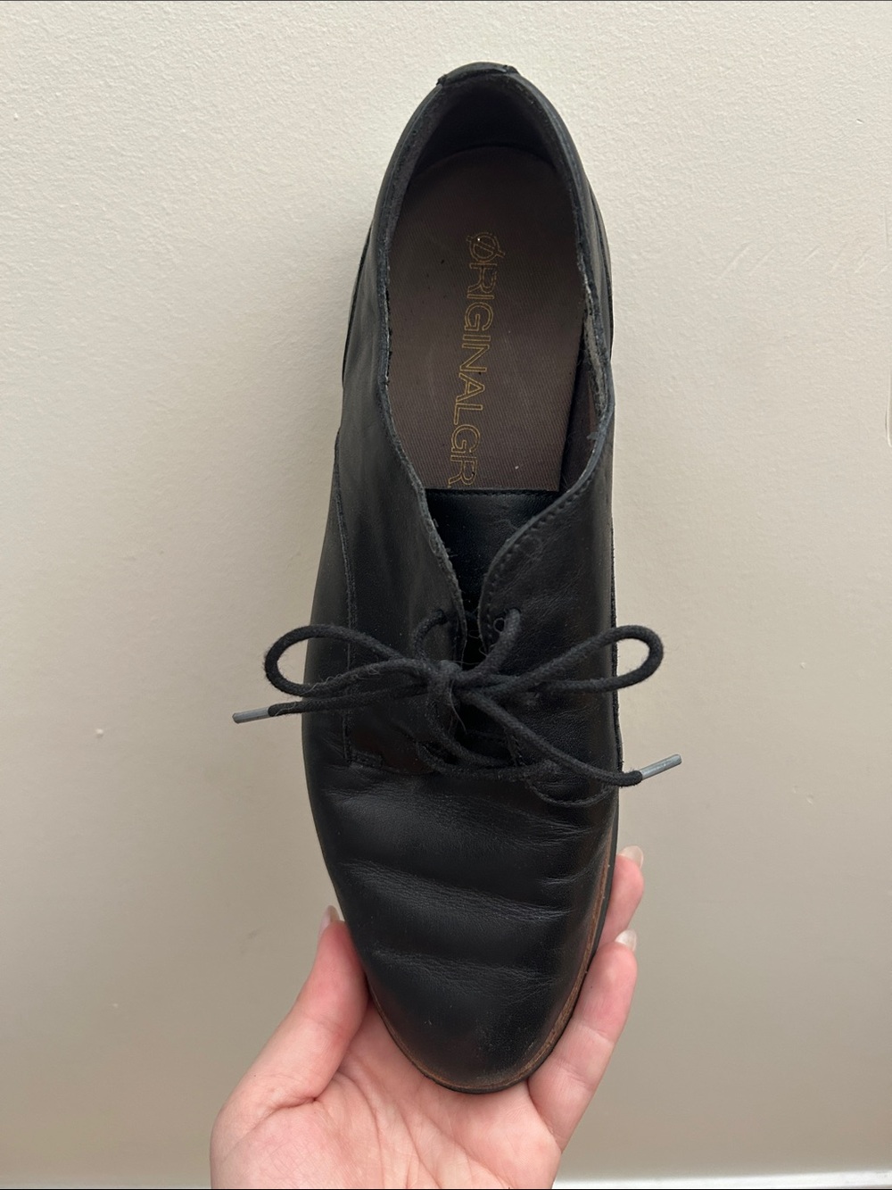Cole Haan Grand OS Black Lace-Up Casual Oxford